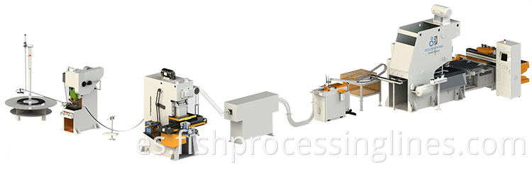 Máquina de fabricación de extremo abierto fácil de tapa de metal con tapa de aluminio universal inteligente